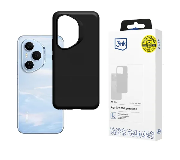 Etui 3MK Matt Case do Honor 400 Pro Czarny