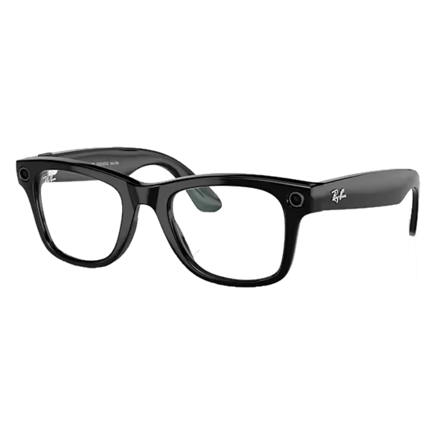 Okulary AR Ray-Ban Meta Wayfarer RW4006 Clear Shiny Black