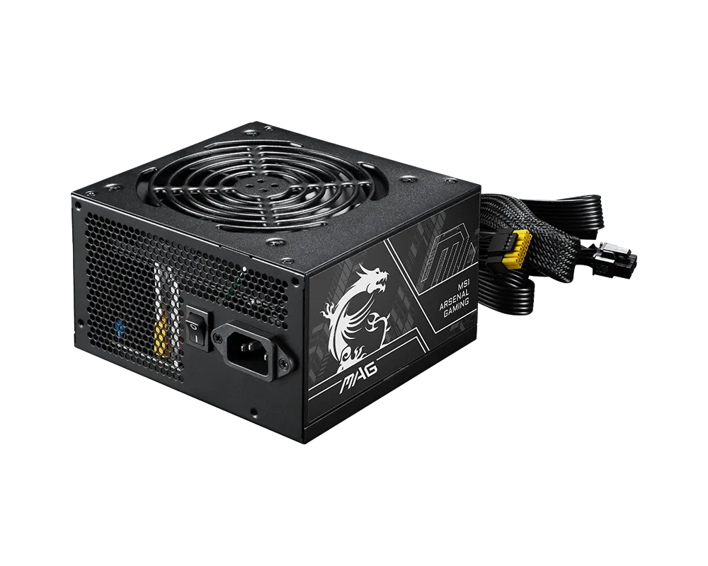 Zasilacz MSI MAG A650BN PCIE5 II 650W 80+ Bronze