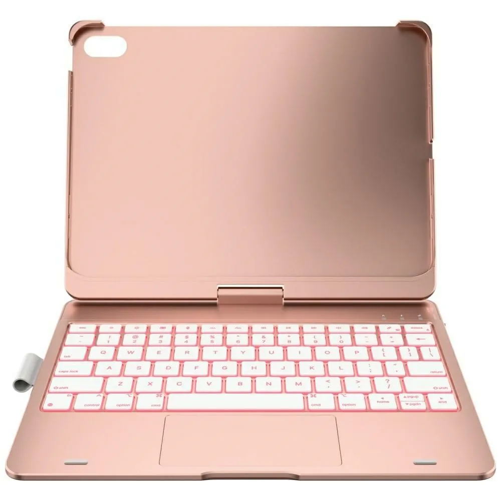 Etui na tablet Typecase Flexbook Touch z klawiaturą do iPad 11" (A16) 2025 / iPad 10.9" 2022 Różany