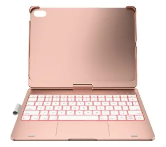 Etui na tablet Typecase Flexbook Touch z klawiaturą do iPad 11" (A16) 2025 / iPad 10.9" 2022 Różany