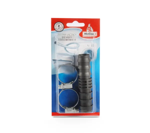 Akcesoria łazienkowe - Metrox Zestaw łączący do węży odpływowych 1324