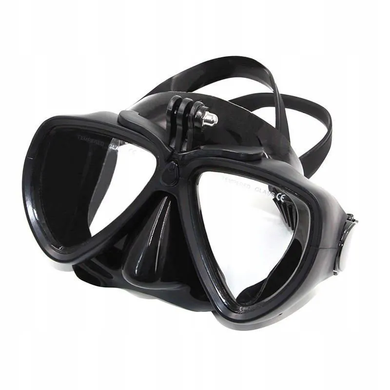 Maska do nurkowania Telesin GP-DIV-GS2-BK do GoPro Czarny