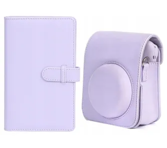 Zestaw LoveInstant LI00243 album i etui do Instax Mini 12 Fioletowy