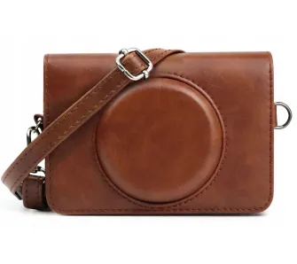 Pokrowiec LoveInstant LI00144 do Kodak Minishot Combo 2 Retro/C210R Brązowy