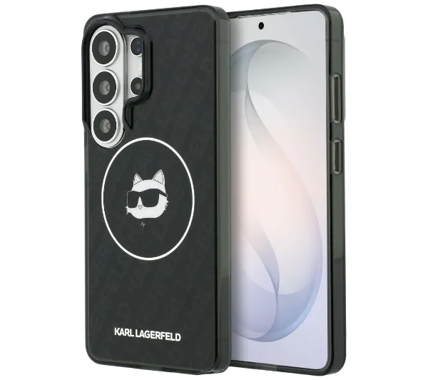Karl Lagerfeld IML Repeated Choupette MagSafe do Galaxy S26 Ultra Czarny