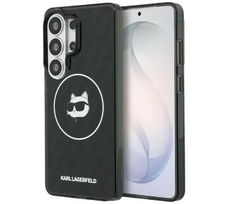 Etui Karl Lagerfeld IML Repeated Choupette MagSafe do Galaxy S26 Ultra Czarny
