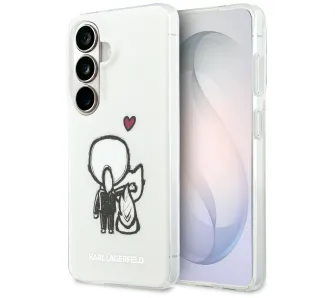 Etui Karl Lagerfeld IML Karl&Choupette MagSafe do Galaxy S26 Przezroczysty