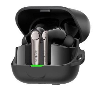 Słuchawki bezprzewodowe Earfun Air Pro 4+ ANC Dokanałowe Bluetooth 6.0 Funkcje AI Czarny