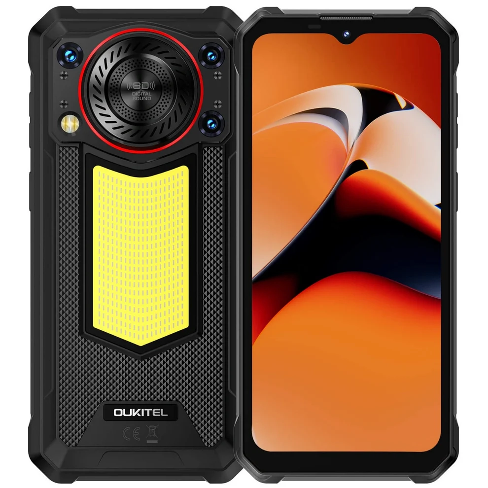 Smartfon Oukitel WP53 Pro 8/256GB 6,52" 60Hz 50Mpix Czarny