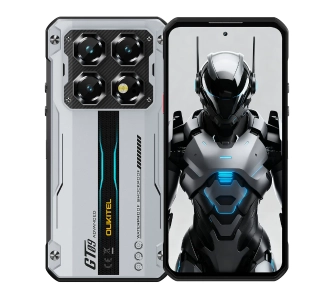 Smartfon Oukitel WP60 5G 7.2" 16/512GB 120Hz 108Mpix Srebrny