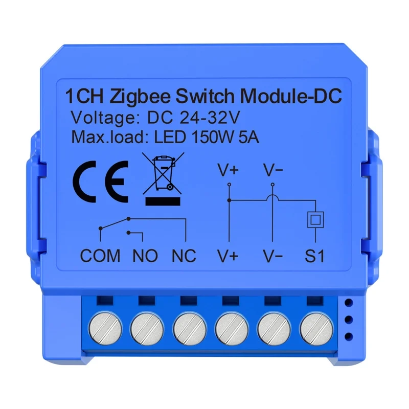 Moduł Avatto ZWSM16-DC32V-1 ZigBee ze Stykiem Beznapięciowym