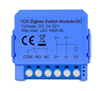 Moduł Avatto ZWSM16-DC32V-1 ZigBee ze Stykiem Beznapięciowym