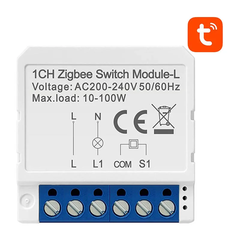 Przełącznik Avatto LZWSM16-W1 ZigBee Bez Neutralnego TUYA