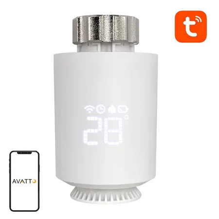 Termostat Avatto TRV06 Zigbee 3.0 TUYA