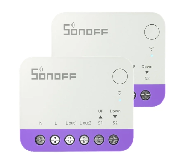 Inteligentny mini przełącznik do rolet WiFi Sonoff MINI-RBS [2 PACK]