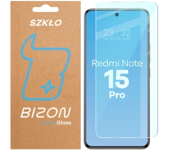 Szkło hartowane Bizon na ekran Glass Clear 2 do Xiaomi Redmi Note 15 Pro 5G