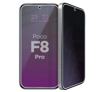 Szkło hybrydowe Bizon prywatyzujące Glass Mule Shadow do Xiaomi POCO F8 Pro