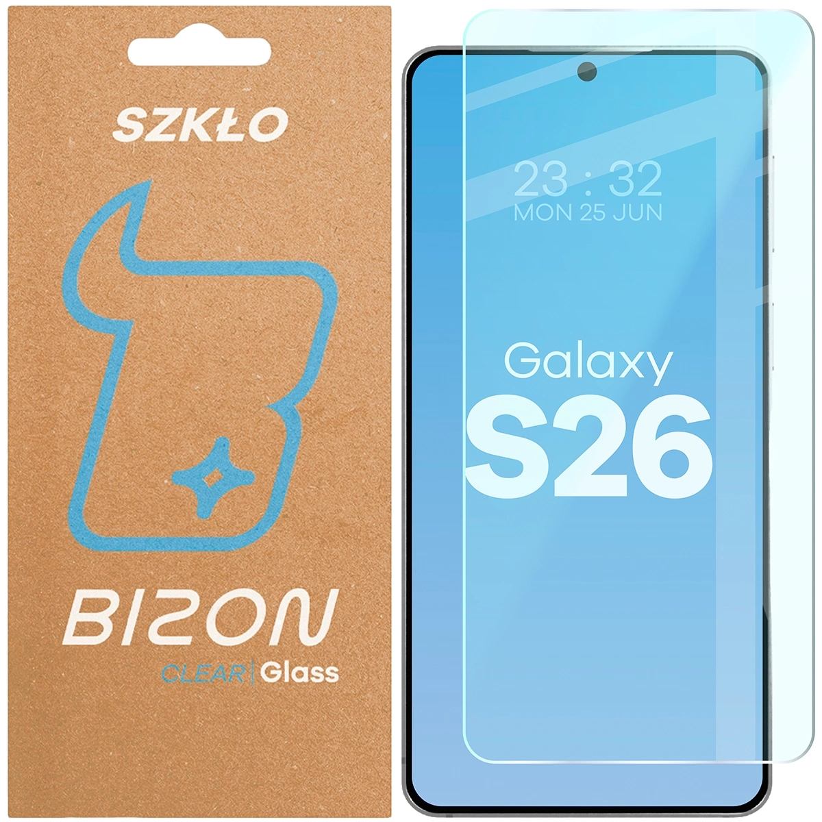 Szkło hartowane Bizon na ekran Glass Clear 2 do Galaxy S26