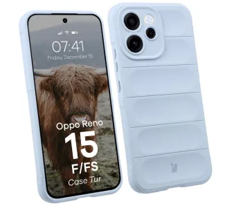 Etui Bizon Tur do Oppo Reno 15 F / Oppo Reno 15 FS Jasnoniebieski