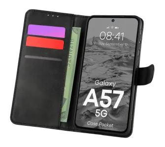 Etui Bizon Pocket do Galaxy A57 5G Czarny