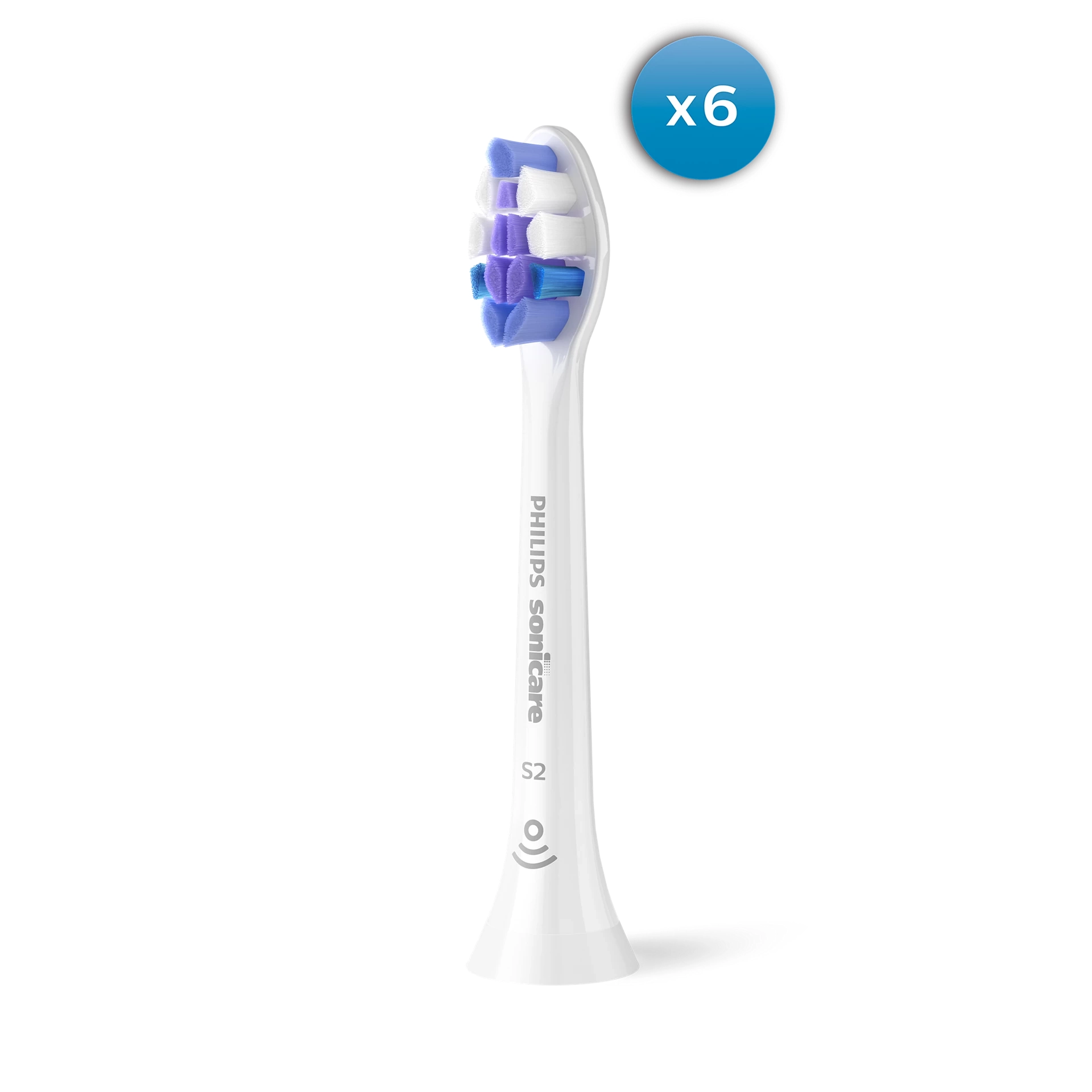 Końcówka do szczoteczki Philips Sonicare Sensitive HX6056/87 6szt.