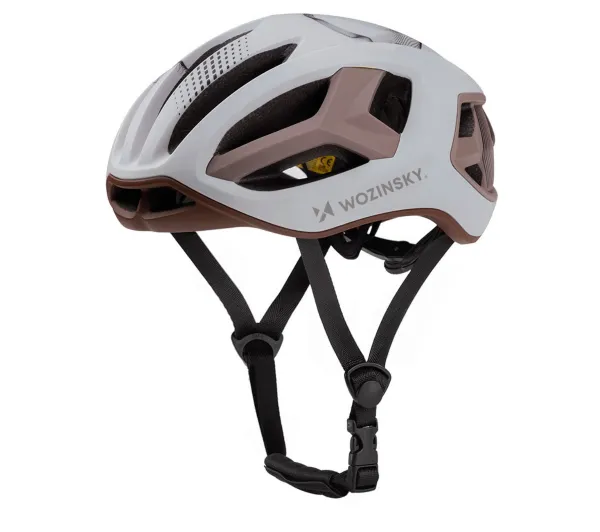 Kask rowerowy WOZINSKY HT-68T Biały Szosowy (rozmiar M)
