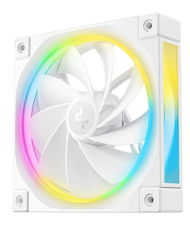 Wentylator DeepCool FL12R RGB 120mm Biały