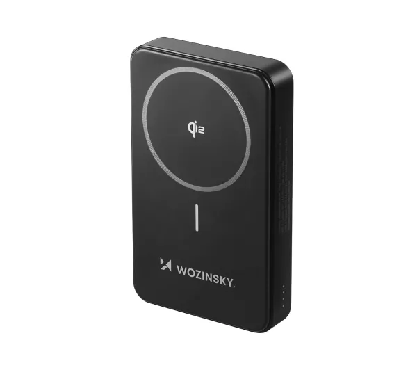 Wozinsky Powerbank 22,5W PD Qi2 10000 mAh, z podstawką WLWP-10KA0Y3S