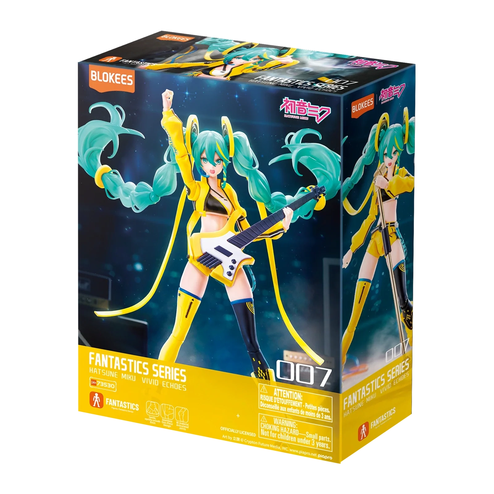 Model do składania Blokees Fantastics Series - Sakura Miku Vivid Echoes