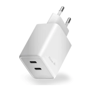 Ładowarka sieciowa Hune AT-ACC-WA-154 2x USB-C 45W Biały