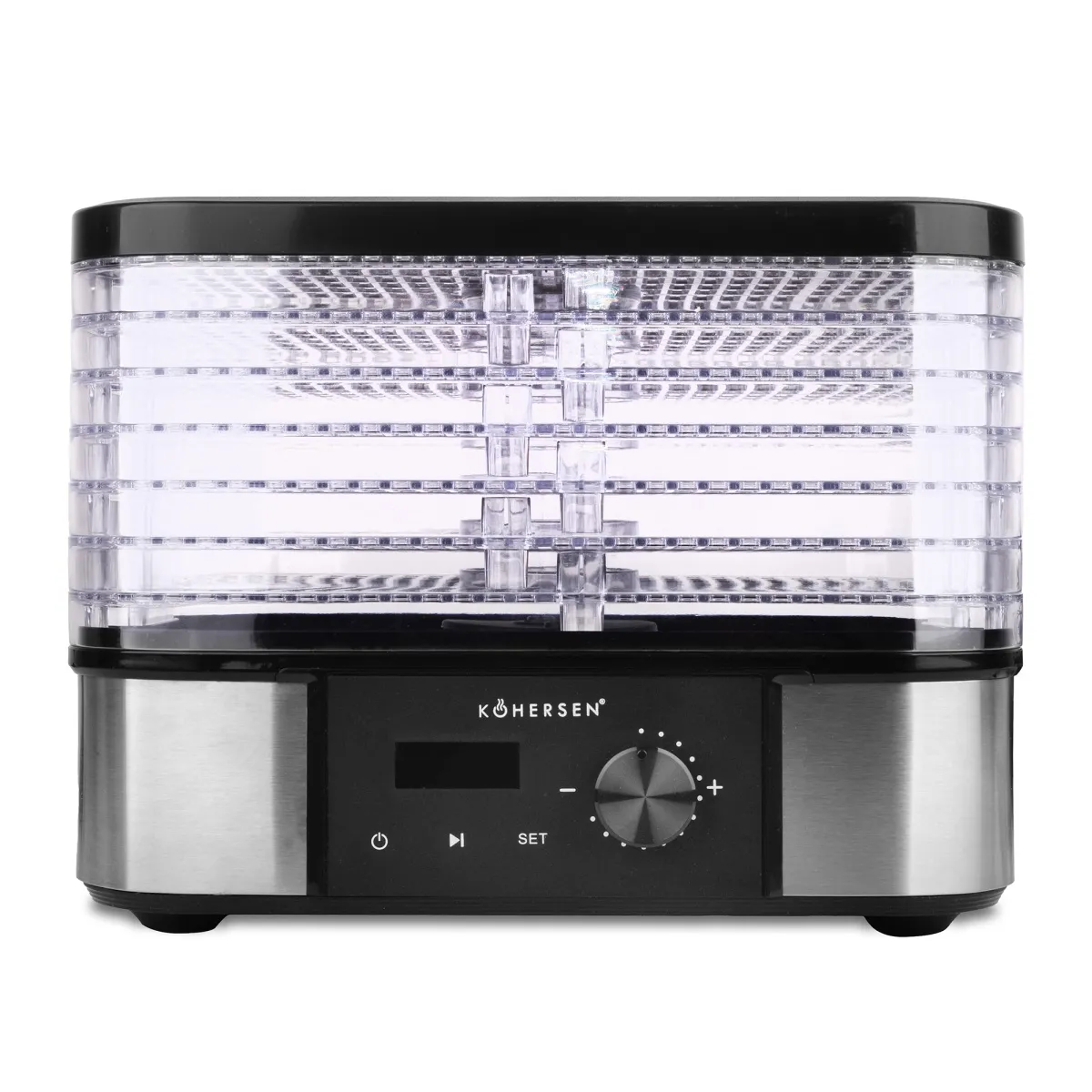 Suszarka do grzybów Kohersen Stainless Steel MAX 380W 7 sit