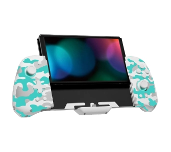 Kontroler FUNLAB Luminpad Gripcon Switch Camo White do Nintendo Switch