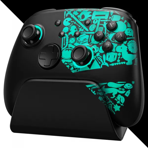 Adapter FUNLAB Luminex Pro Wireless z Dockiem - Super Smash Bros Edition do Nintendo Switch / Switch 2 Bezprzewodowy
