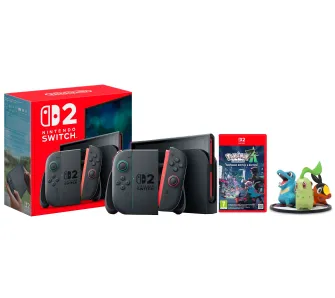 Konsola Nintendo Switch 2 Joy-Con Czarny + Pokémon Legends Z-A + Figurka