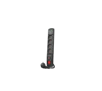Listwa Acar F4 USB-A USB-C 4 gniazda 3m Czarny