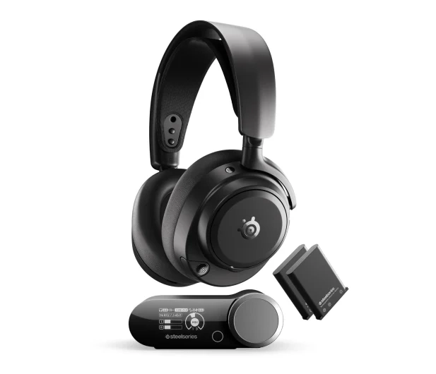 Słuchawki bezprzewodowe z mikrofonem SteelSeries Arctis Nova Pro Omni Nauszne Czarny