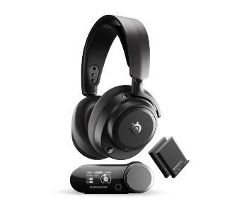 Słuchawki bezprzewodowe z mikrofonem SteelSeries Arctis Nova Pro Omni Nauszne Czarny