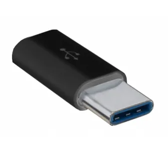 Adapter ART AL-OEM-162 microUSB do USB-C Czarny