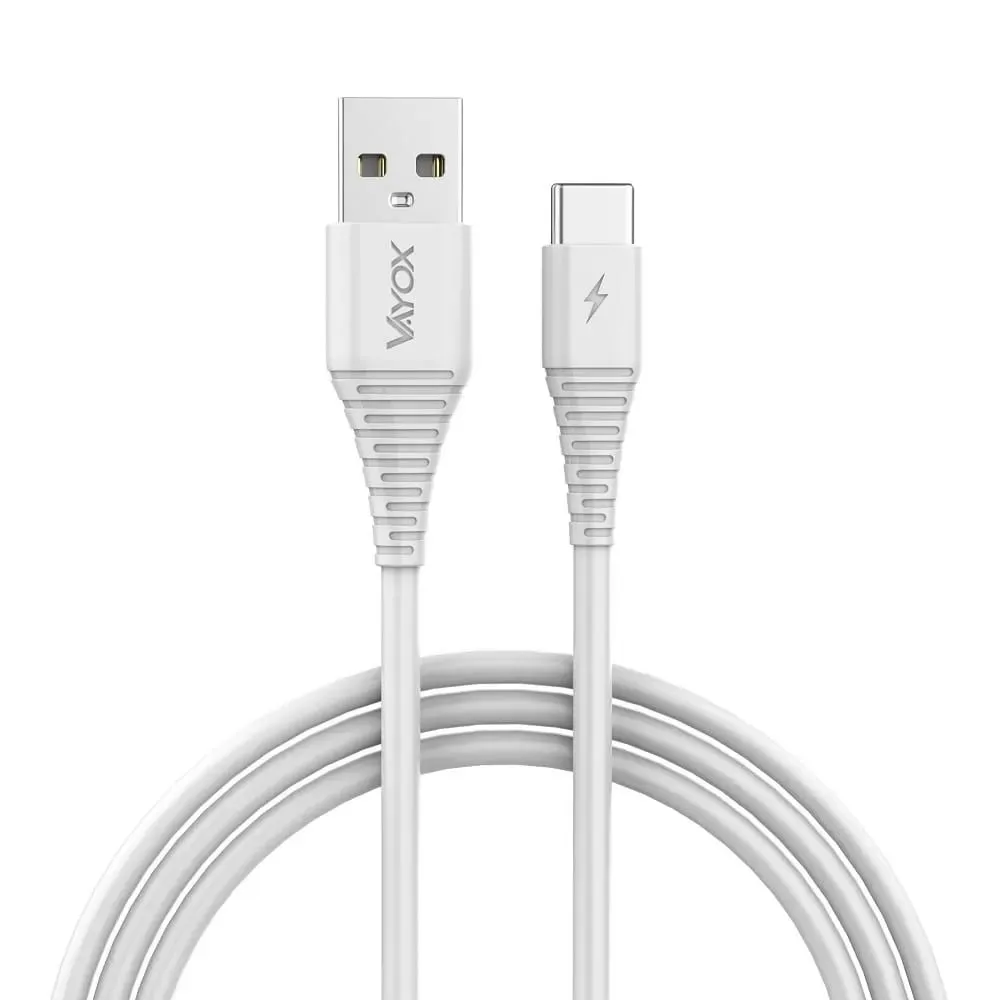 Kabel Vayox VA0056 USB-A do USB-C 1m Biały