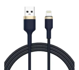 Kabel Vayox VA0060 Premium Line USB-A do Lightning 1m 3A Granatowy