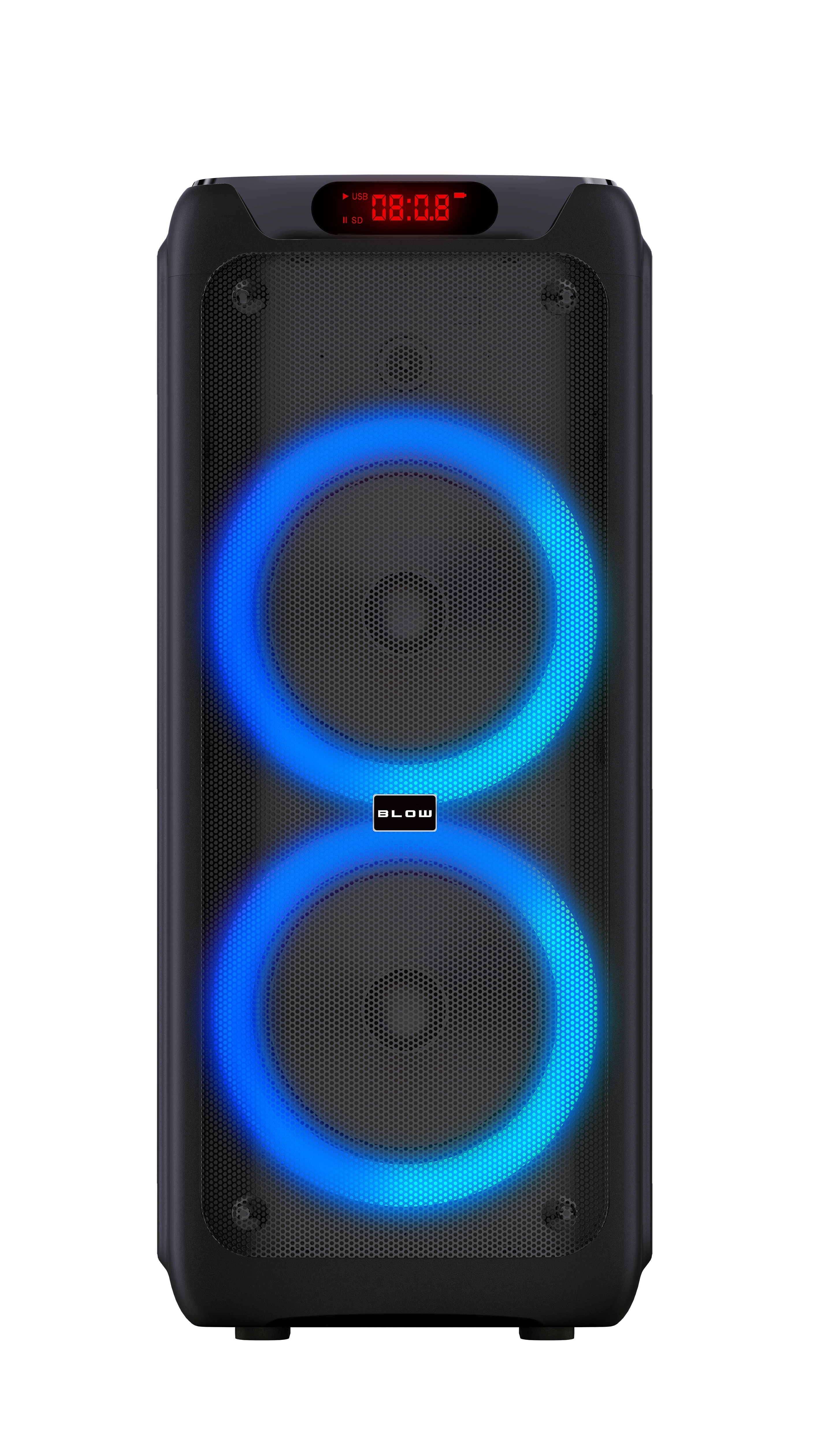 Power Audio BLOW Infinity 10 300W Bluetooth Mikrofon Karaoke Czarny