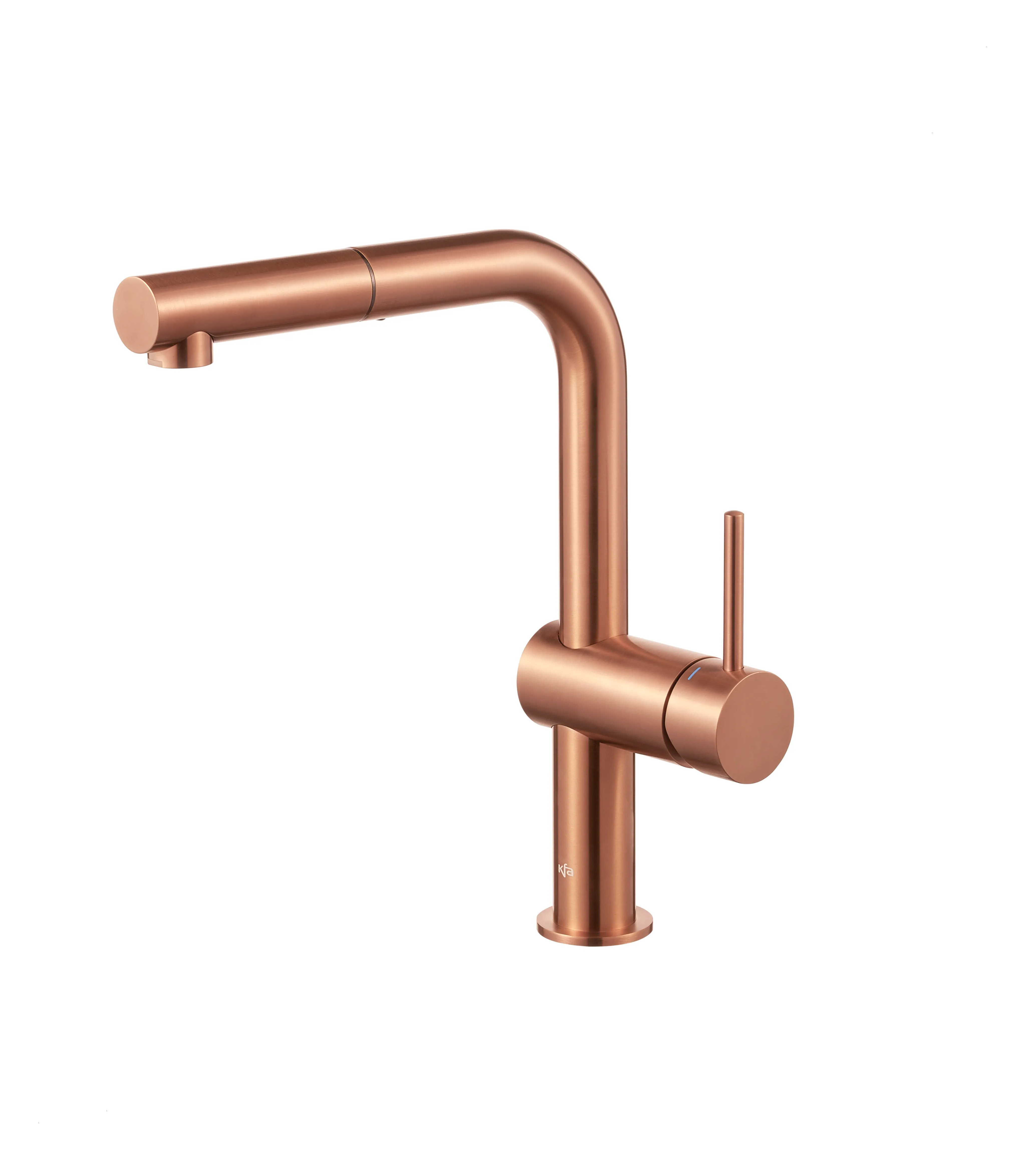 Bateria KFA Armatura Duero Edge 6623-510-34 Miedź szczotkowana Stal szlachetna