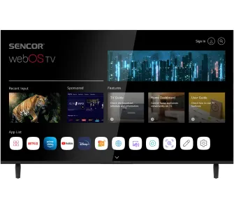 Telewizor Sencor SLE 50US803B 50" LED 4K webOS Smart TV DVB-T2