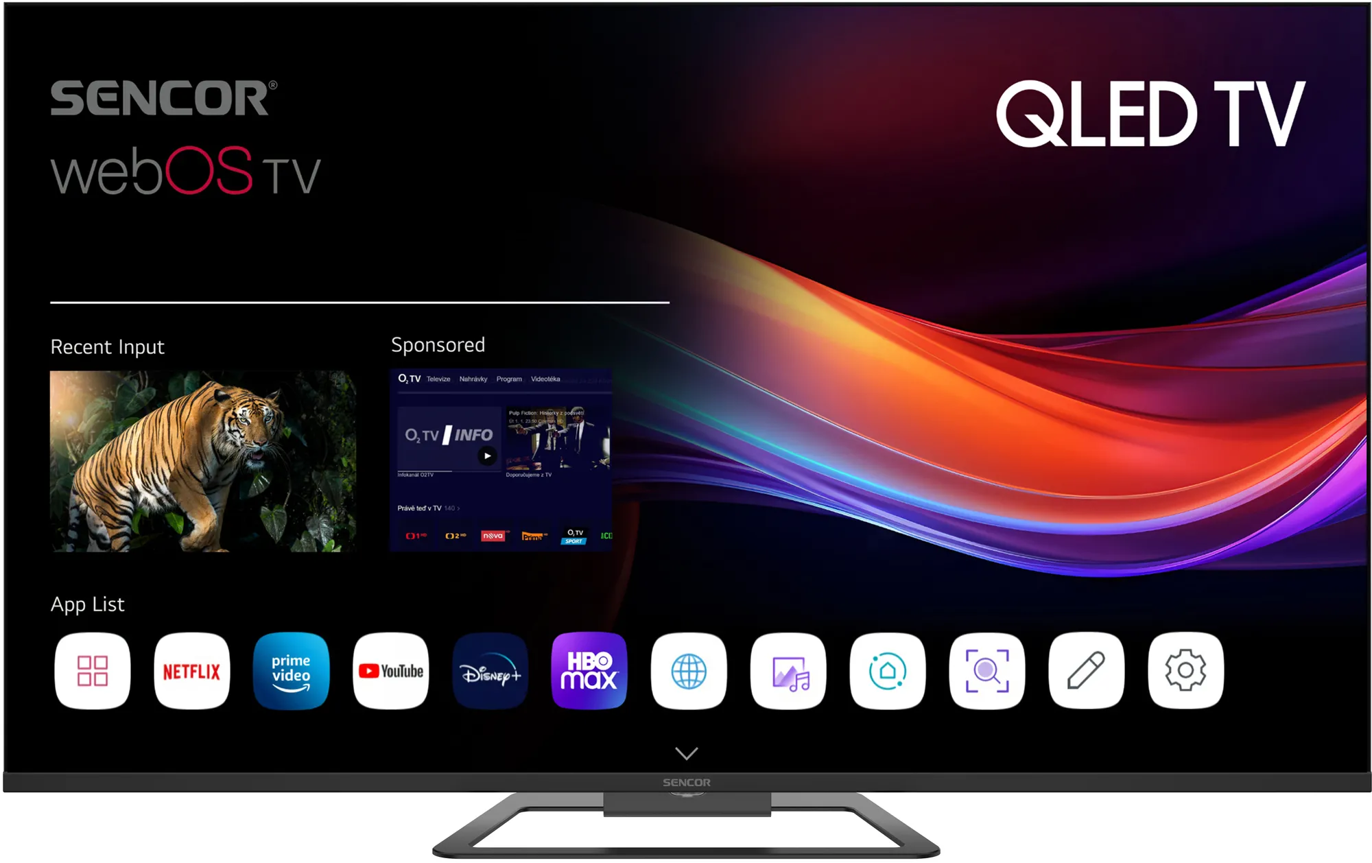 Telewizor Sencor SLE 50Q871B 50" QLED 4K Smart TV DVB-T2