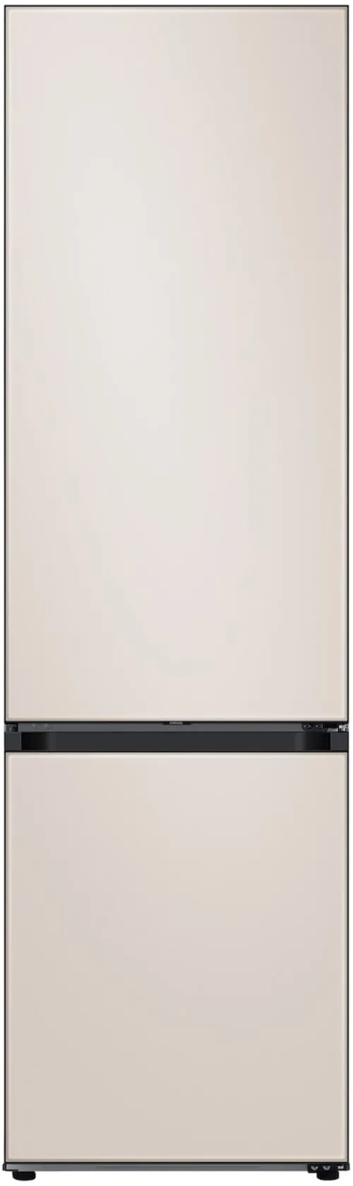 Lodówka Samsung Bespoke RB38C7B6A39/EF Funkcje AI Pełny No Frost 203cm Zdalne sterowanie Beżowe szkło