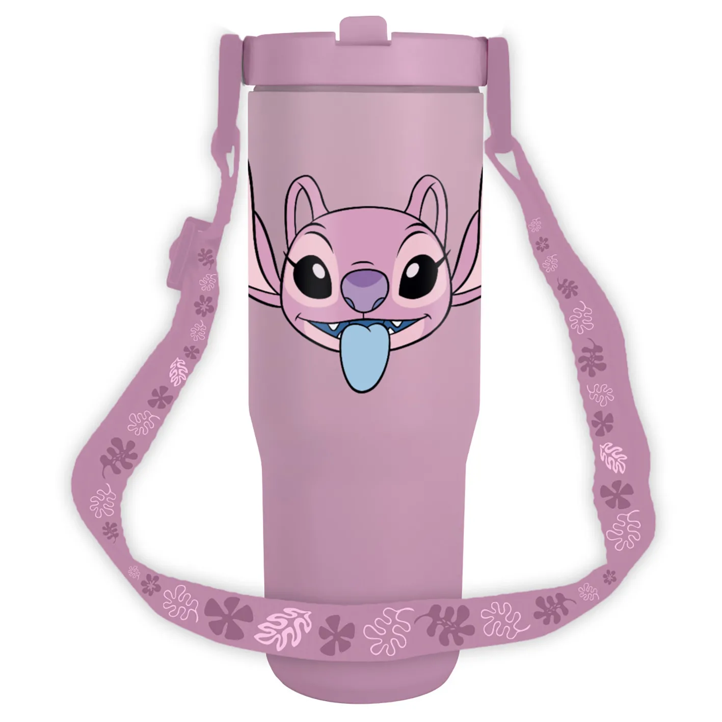 Kubek Pyramid Termiczny z Paskiem 0,89L Disney Lilo & Stitch - Angel