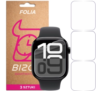 Folia hydrożelowa Bizon Watch Film HydroFlex do Apple Watch 11 / 10 46 mm