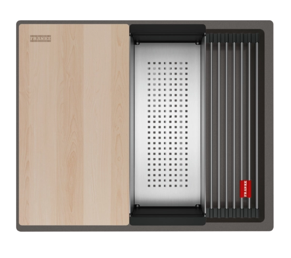 Zlewozmywaki kuchenne - Franke Kanon KNG PRO 110-52 Granitowy Łupkowy szary