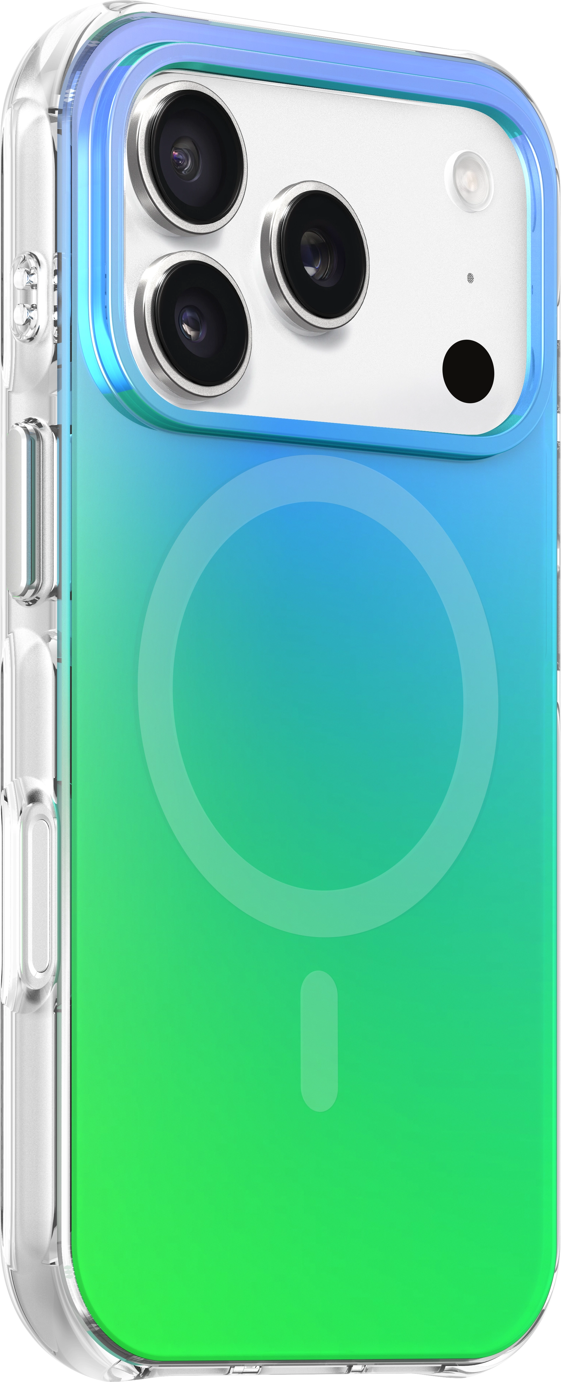 Etui Laut Huex Wave MagSafe do iPhone 17 Pro Max Niebiesko-zielony